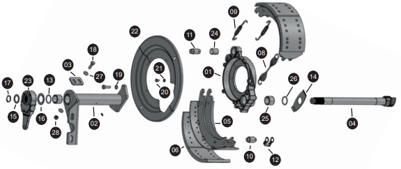 
                                KIT FREIO AR TRASEIRA MB 1113 F3296 SOLDADO  DIREITO