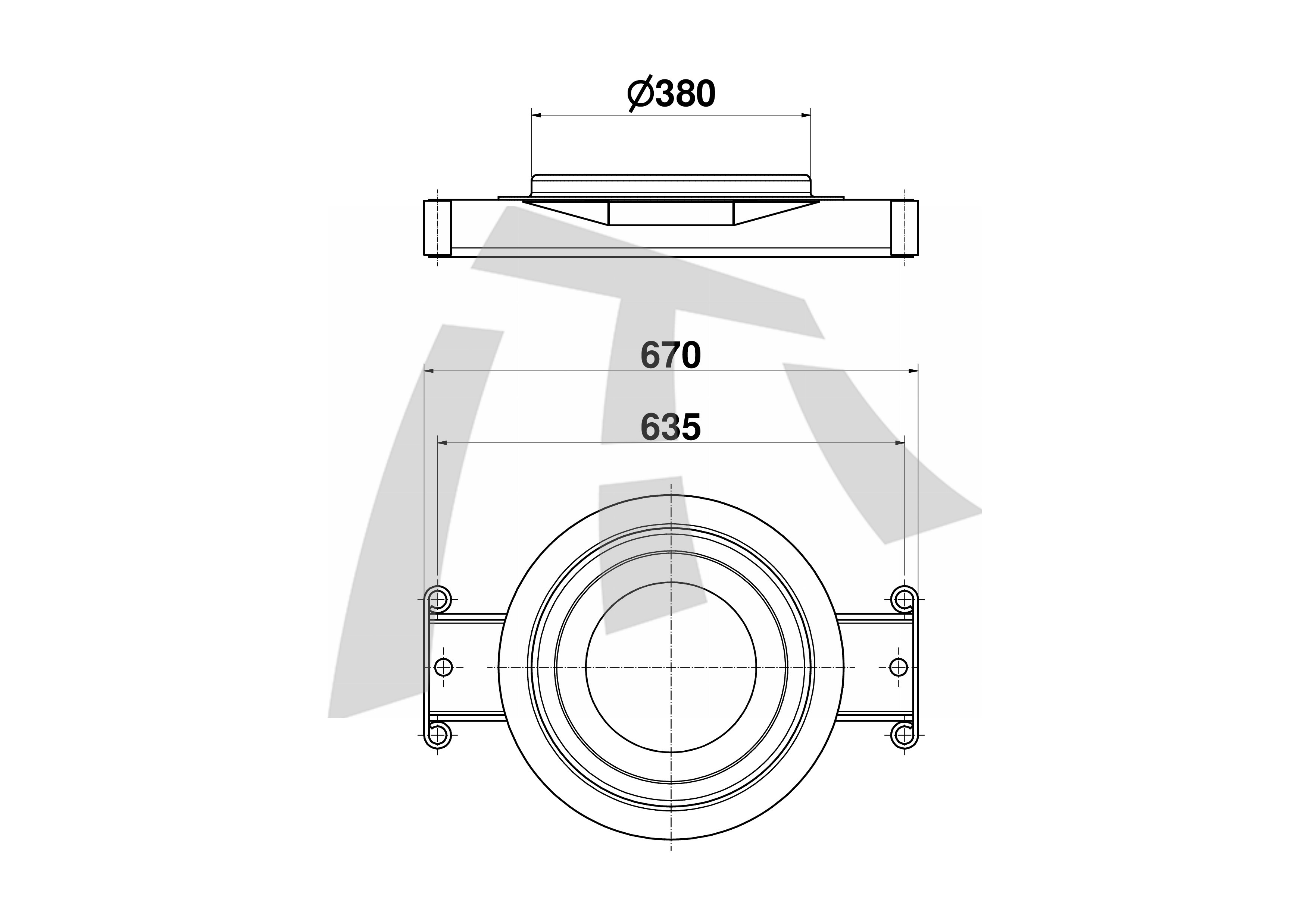 
                                TAMPA SUSPENSOR BALAO GRANDE SEM  ANEL - 675MM