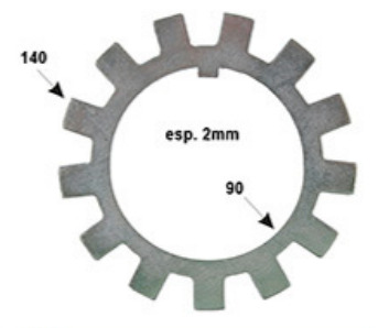 
                                ARANHA CUBO CARRETA RANDON 90MMX140 FORA