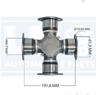 
                                CRUZETA CARDAN MB 0400 5280X