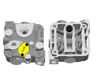 
                                CABECOTE COMPRESSOR AR SCANIA ADAPTACAO VARGA