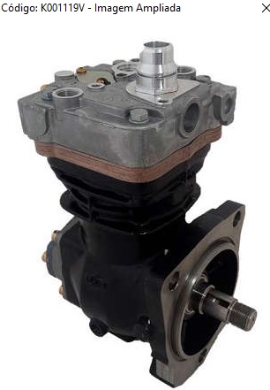 
                                COMPRESSOR AR SC112/113/VOLVO K R T (ADAPTAÇÄO VARGA)