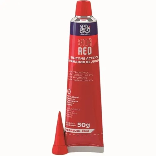 
                                SILICONE VERMELHO ACETICO