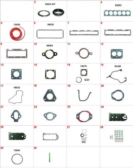 
                                JUNTA MOTOR COMPLETO CUMMINS SERIE C