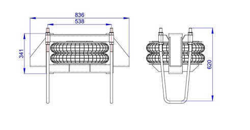 
                                SUSPENSOR PNEUMATICO TRUCK CAVALO REBAIXADO/BITRUK